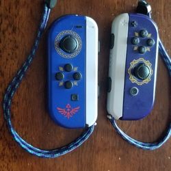 Nintendo Switch Joycons Zelda Skyward Sword