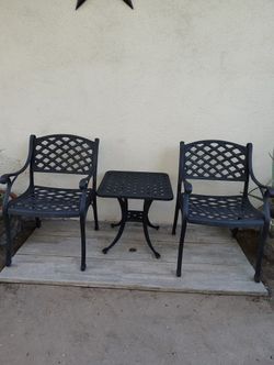 Cast Aluminum Patio Set 