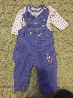 Baby girl overalls