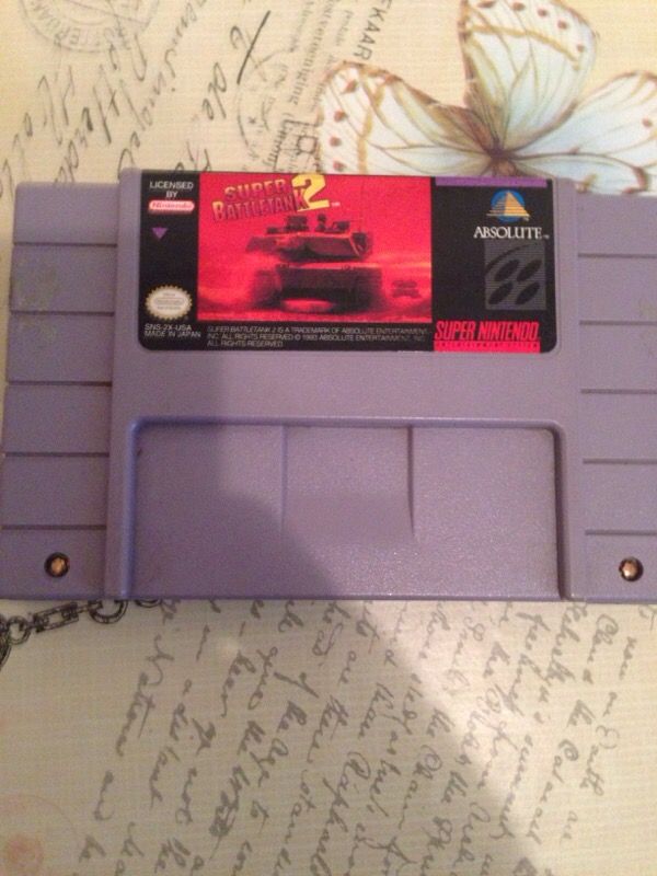 Super Nintendo Super Battletanks 2