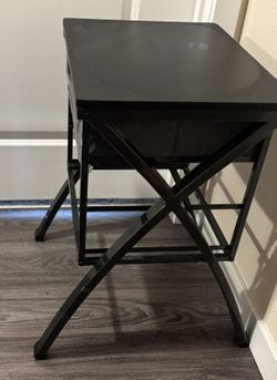 Black Side Table