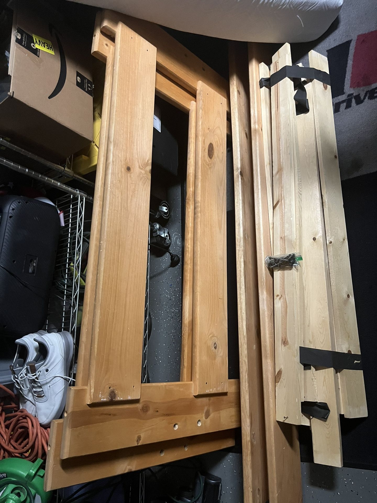Twin Bed Frame With Mattress And Memory Foam Mattress