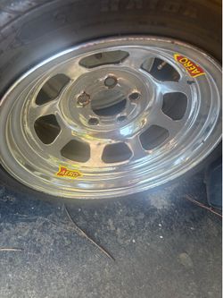195/60/15 tire and wheels