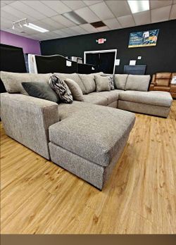 Color Options Wraparound Modular Sectional Couch W Double Chaise Only $39 Down Payment 👉 PLEASE ASK FOR JON GREEN WHEN YOU ARRIVE!