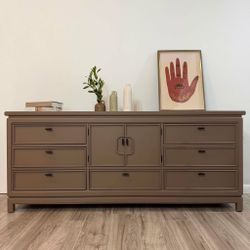 Professional Restored Dresser / Credenza By Thomasville
76”L x 19”W x 32”H