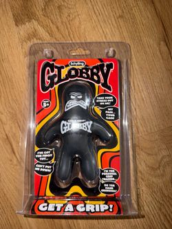 Schylling Globby Get a Grip Tactile Squeeze Toy Black Age 5+