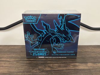 Phantasmal Flames Pokemon Center Elite Trainer Box (Exclusive) ETB