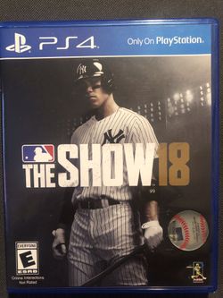 PS4 The Show 18 Game