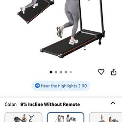 Waling Treadmill With Incline