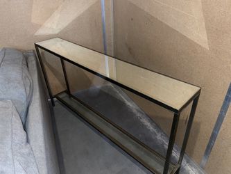 Glass Side Table