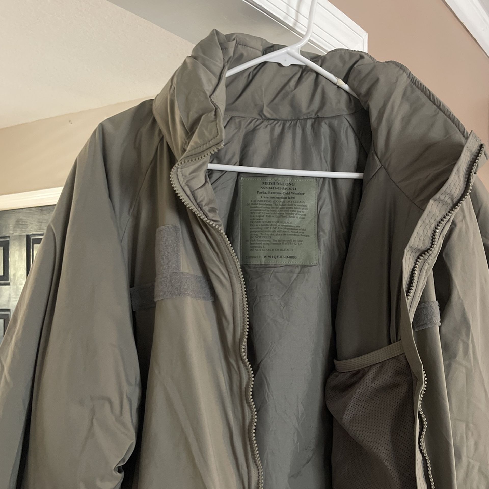 New Cold Weather Parka. ( Medium Long )
