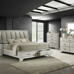 Q/K Bedroom set w/ FREE CHEST or MATTRESS