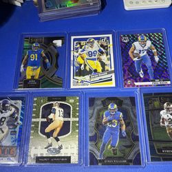 Los Angeles Rams football card lot $25