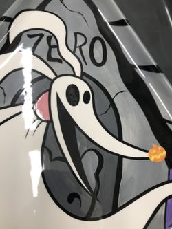 Zero Plate Nightmare Before Christmas Disney Auction