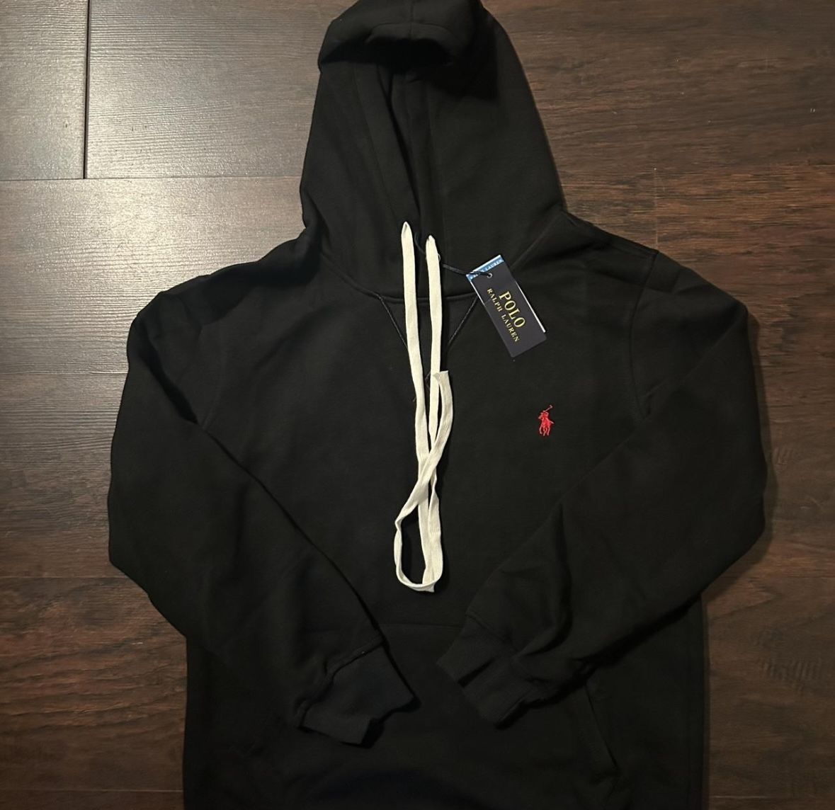 Black Polo Hoodie