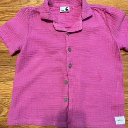Boys Pink Shirt 