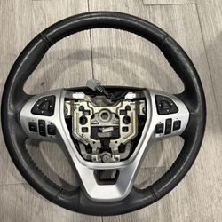 11-15 Ford Explorer OEM Steering Wheel W/ All Switches db53-33f563-dd35b #251150