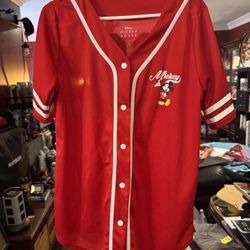 Disney Mickey Classic Baseball Jersey XL 