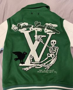 LV Green Varsity Jacket for Sale in Englewood, CO - OfferUp