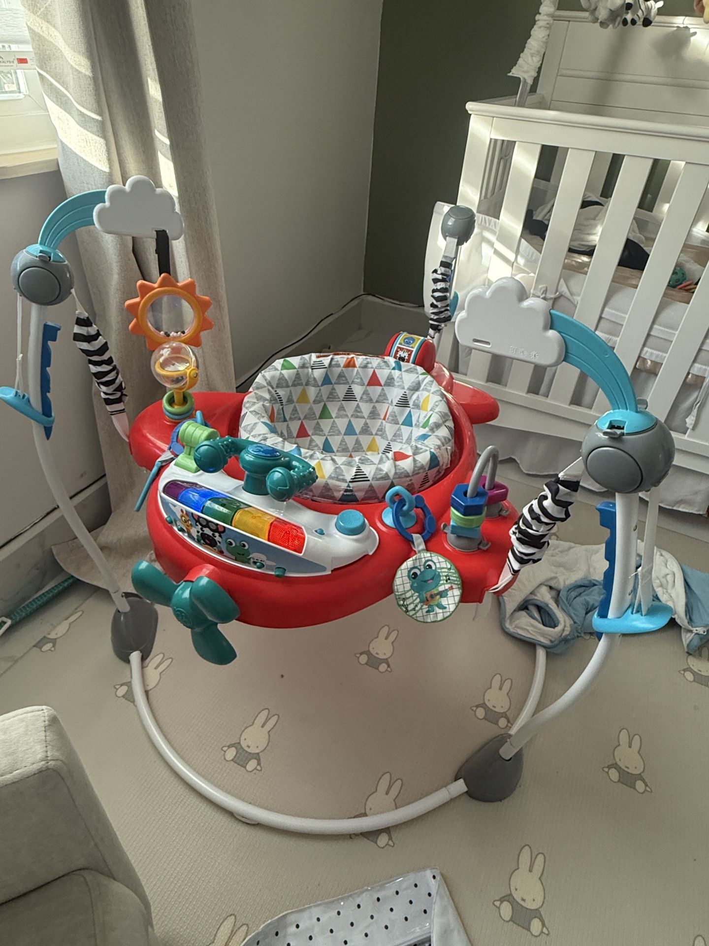 Baby Einstein Ocean Explorer Airplane Adventure 2 In 1 Activity Jumper 