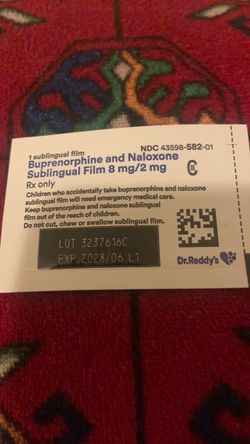 Suboxone films