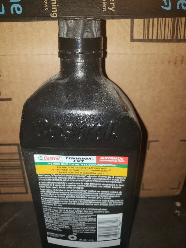 Castrol Transmax CVT Fluid, Synthetic Multi Verizon Import