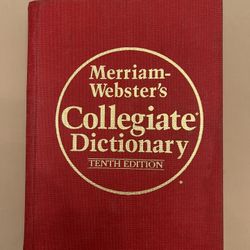 Merriam-Webster’s Collegiate Dictionary Tenth Edition