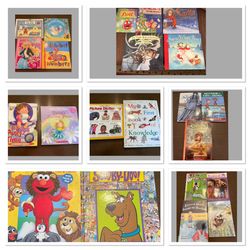Tons Of A Variety Of Books For Kids Of All Ages-(Total 22)