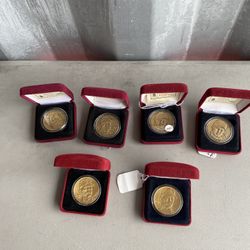 Baseball Commemorative Bronze Coins