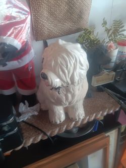 Ceramic Shaggy Dog 