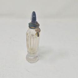 Vintage Shalimar Perfume Bottle Old Style Ground Stopper - Empty
