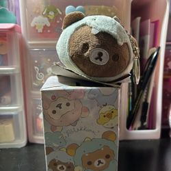 Dino Chairoikoguma Plushie Keychain