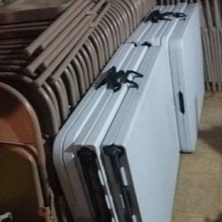 mesas y sillas de renta