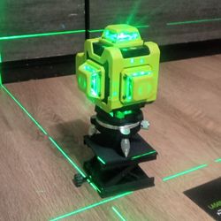 Nivel Láser level 4x360 Autonivelante 16 Líneas Haz Verde 4D Herramienta De Láser De Línea Cruzada Profesional Modo De Pulso Para Construcción Azulej