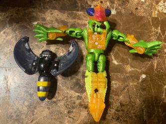 Transformers Beast Wars Buzzclaw and Scorponok Action Figures