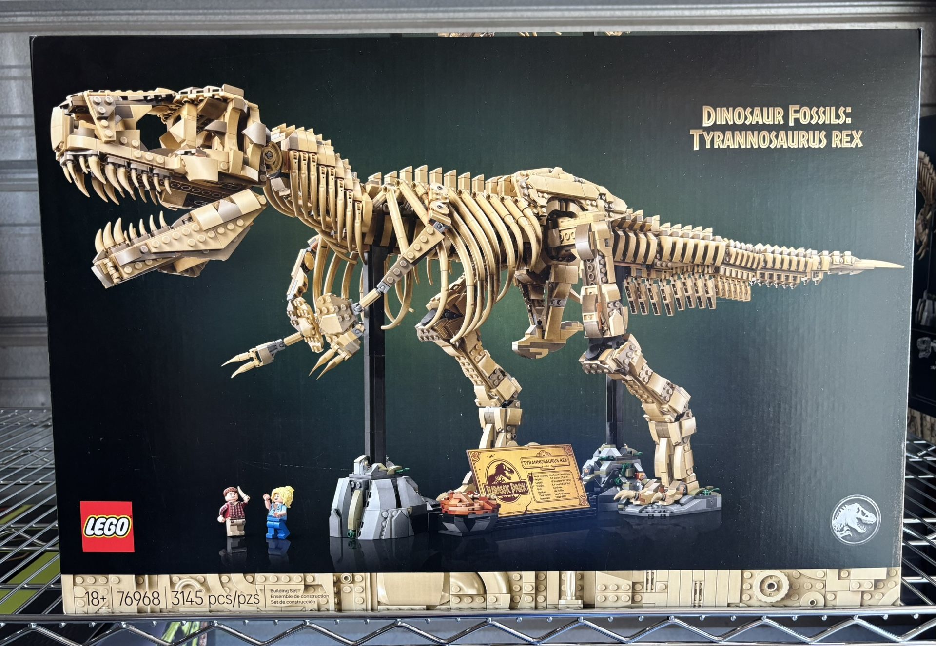 Dinosaur Fossils: Tyrannosaurus rex, Lego# 76968