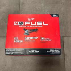 Milwaukee M18 Angle Grinder BRAND NEW TOOL ONLY 2880-20