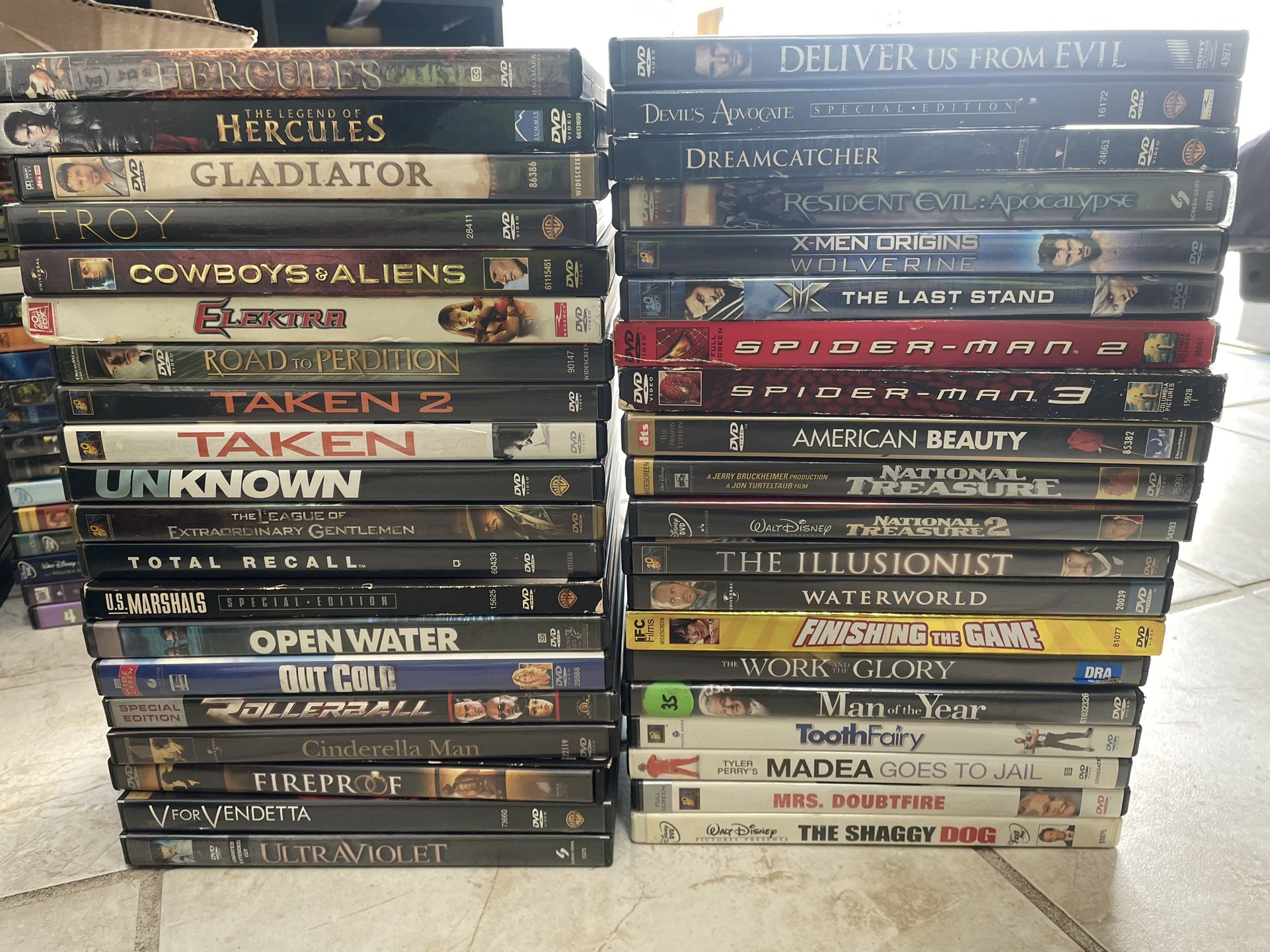 DVDs