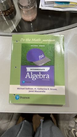 Intermediate Algebra Workbook