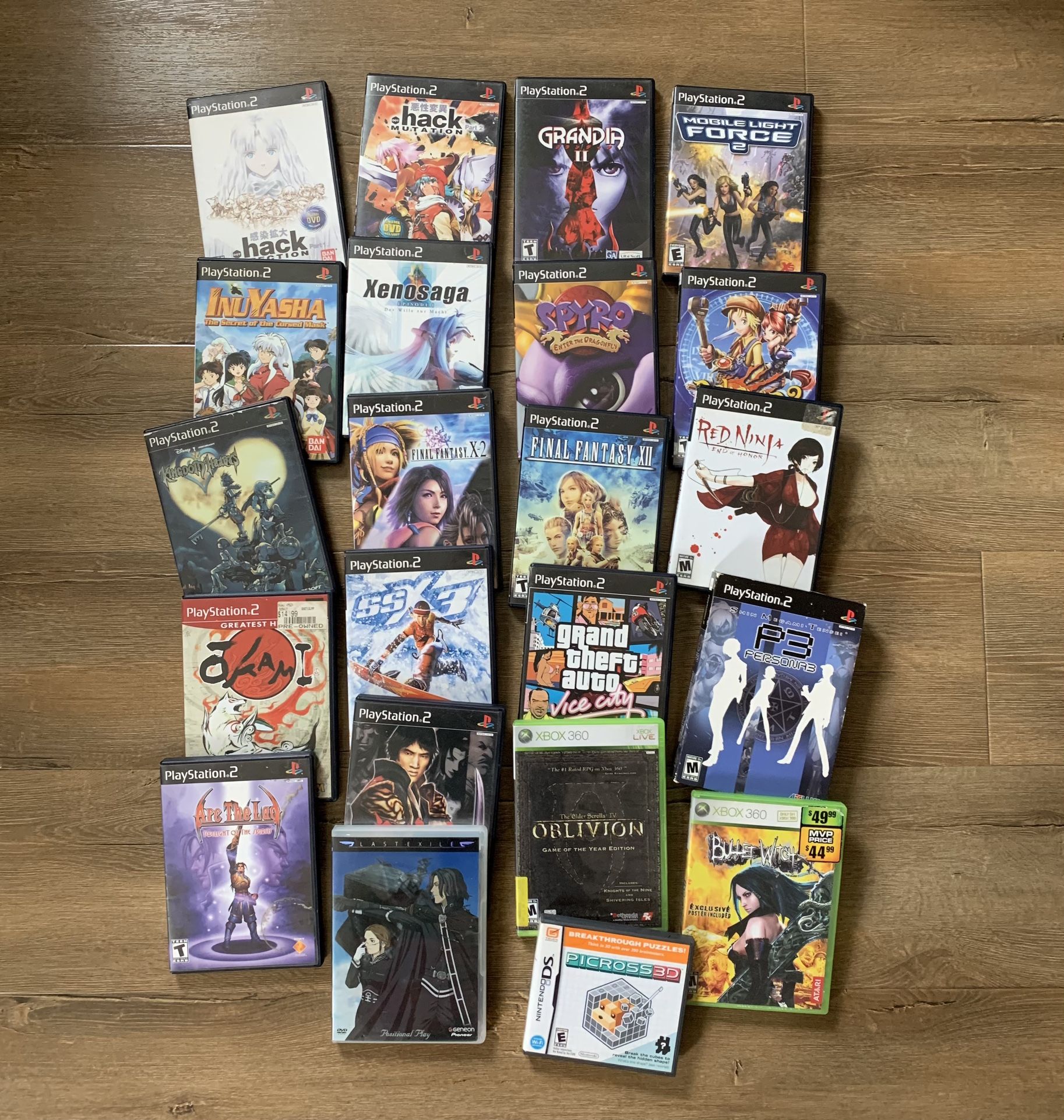 ps2 video games (pls read desc) 