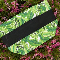 Handmade Mesh Monstera Tote