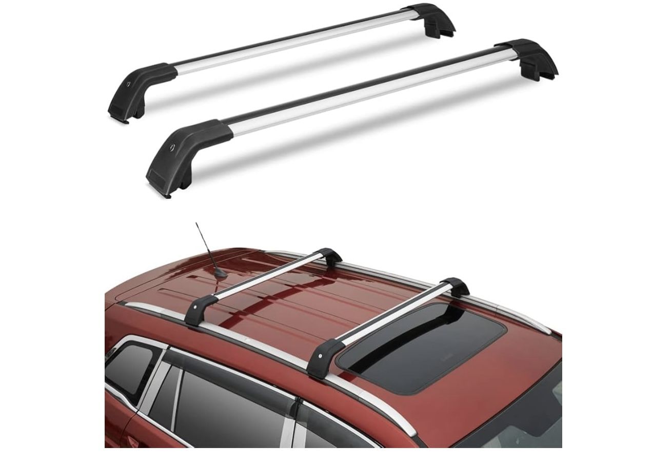 Shark Style Car Roof Rack Cross Bars Universal