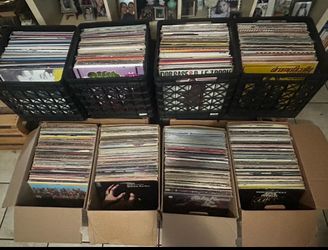 Vinyl record collection for sale 600+