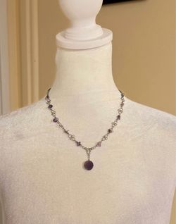 Amethyst necklace