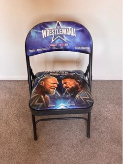 WWE WRESTLEMANIA CHAIR