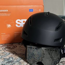 Spy + Sender Size: L And Bollè Goggles 
