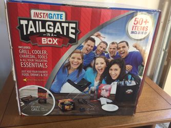 Tailgate in a box- fun gift
