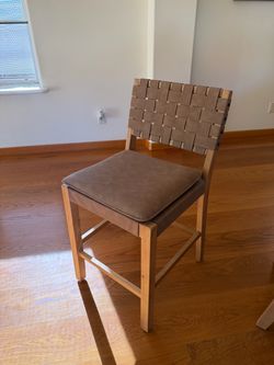 3 Nathan James Woven Barstools - Counter height