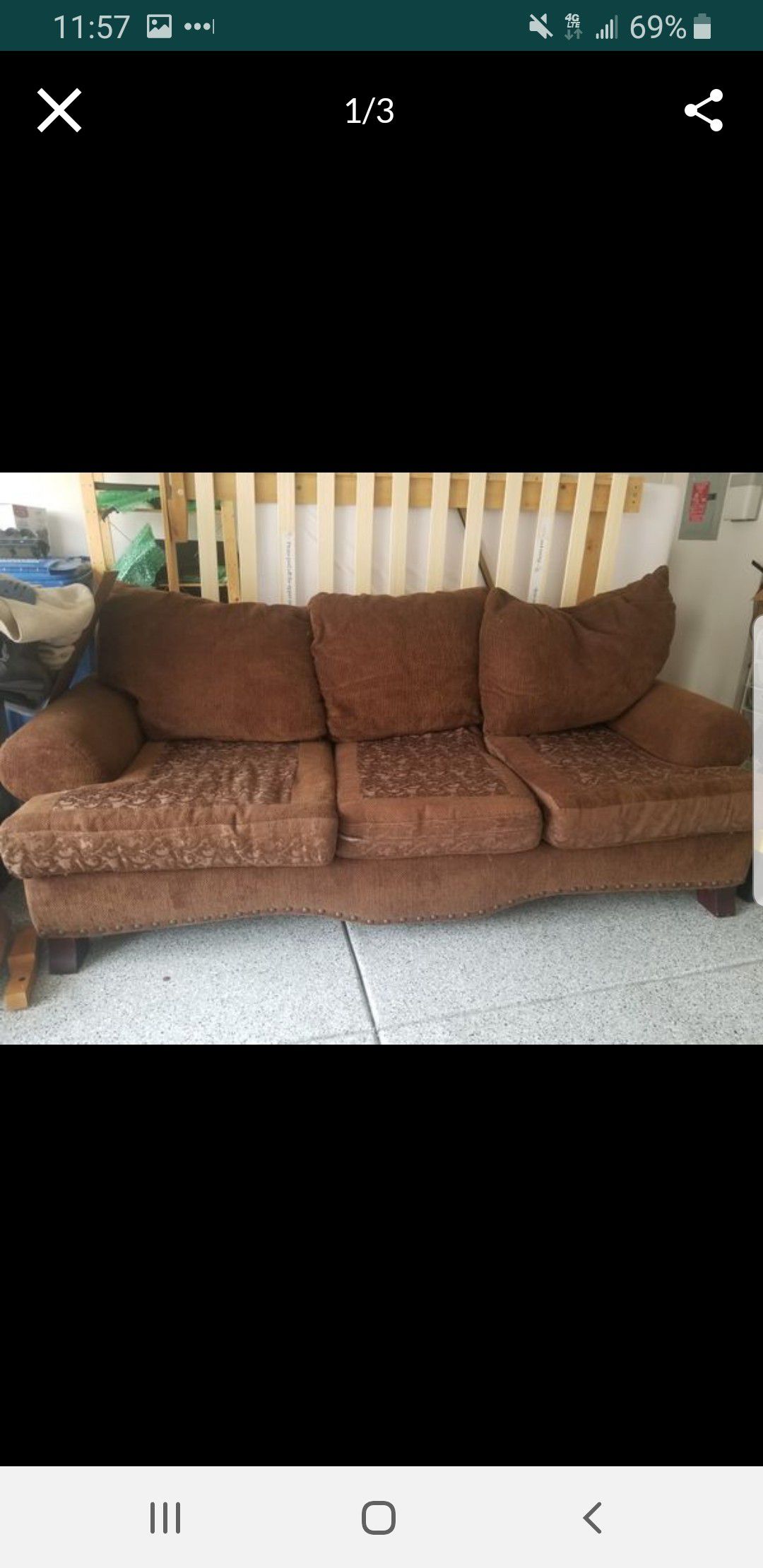 Luxury custom couch