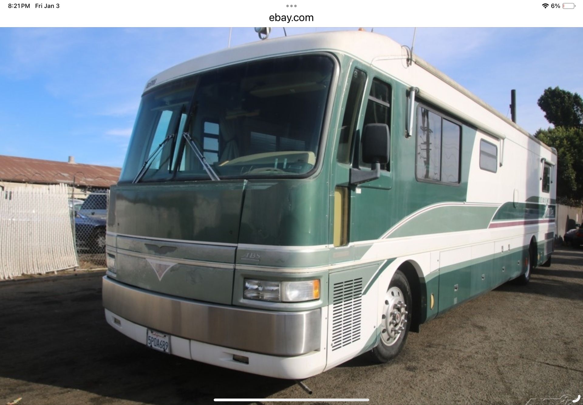 1995 AmericanCoach AmericanDream38ft 8.3L 6Cylinder Diesel $10,900